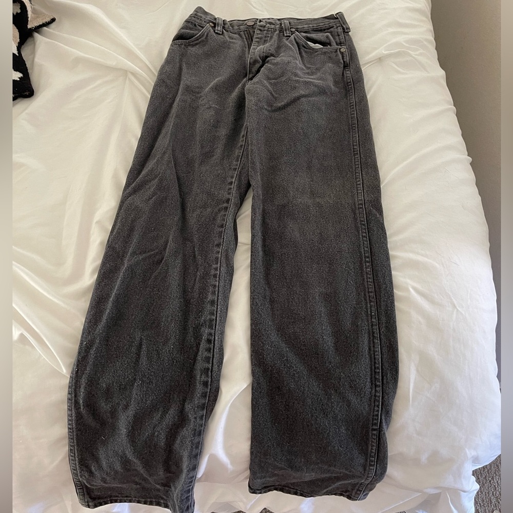 Black wrangler jeans